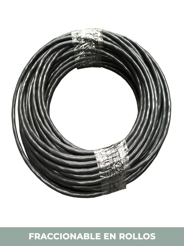rollo cable negro intrumentacion industrial